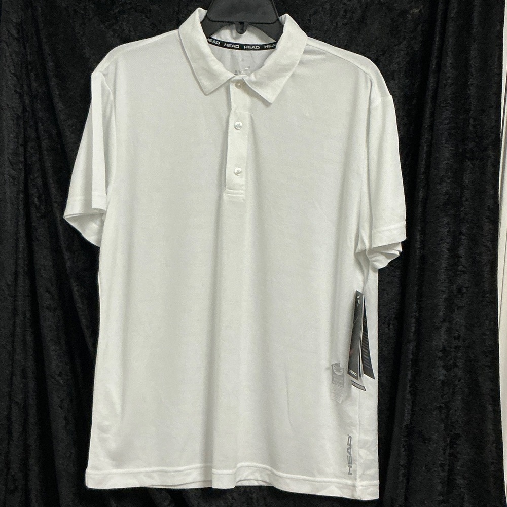 HEAD Men's Classic White Polo NWT Size: Medium